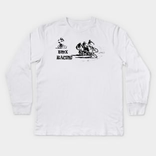 bmx Kids Long Sleeve T-Shirt